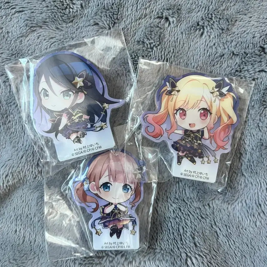 [BUNJANG] Project Sekai Leonids Ichika, Saki, Honami Acrylic Standee Bundle / 프세카 레오니드 이치카, 사키, 호나미 아크릴 집게 판매