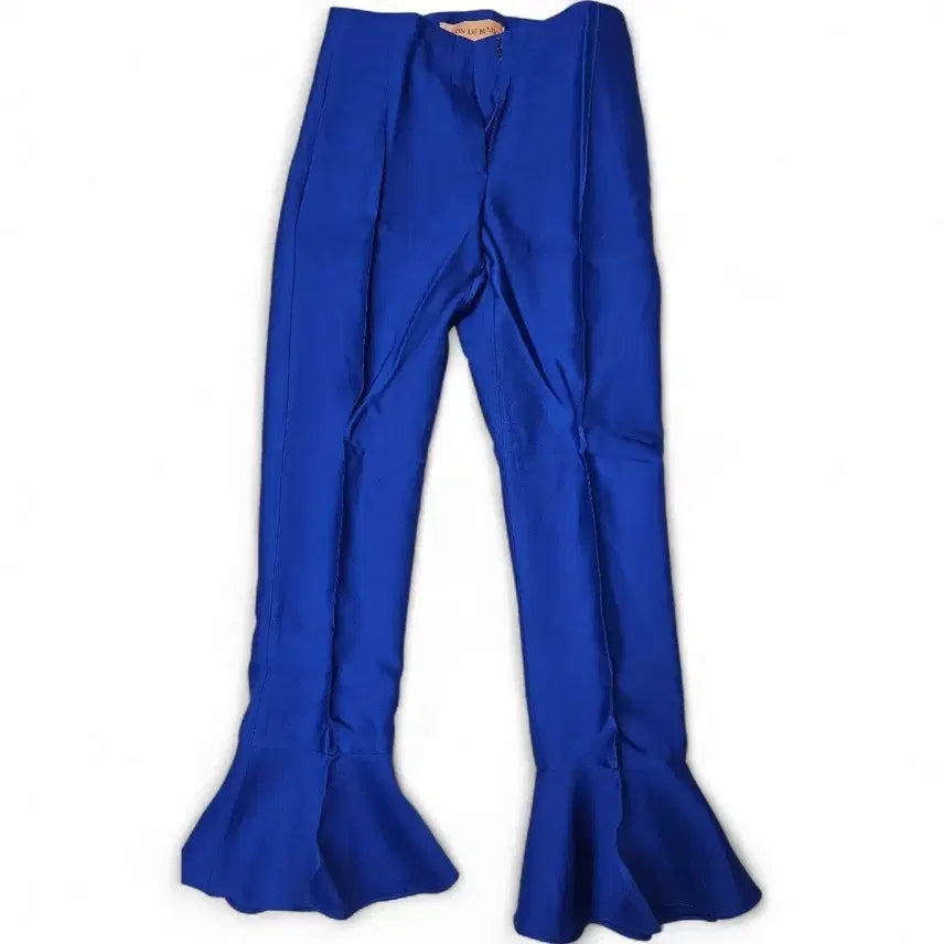 [BUNJANG] Galong de Blanc Blue Flare Pants / (새상품) 갈롱드블랑 블루 플레어 팬츠 55