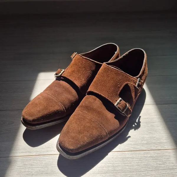 [BUNJANG] Berwick 4474 Double Monk Shoes UK 8.5 / 버윅 4474 더블몽크 UK8.5사이즈