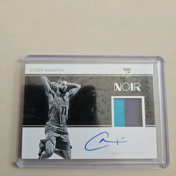 [BUNJANG] Cody Martin NOIR Autographed Basketball Card / 코디 마틴 NOIR 친필 사인 농구 카드