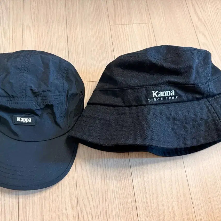[BUNJANG] Kappa Ball Cap & Bucket Hat Set / 카파 볼캡+버킷햇 일괄