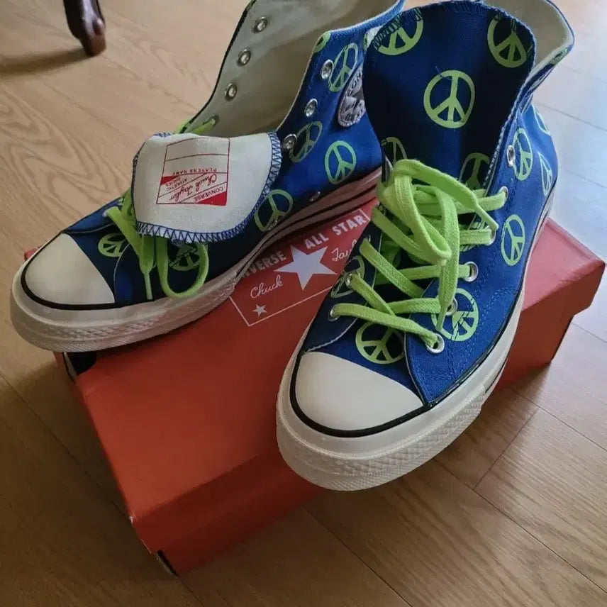 [BUNJANG] Converse Chuck Taylor Peace Edition Sneakers (280) / 컨버스 척테일러 피스에디션 280사이즈