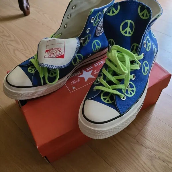 [BUNJANG] Converse Chuck Taylor Peace Edition Sneakers (280) / 컨버스 척테일러 피스에디션 280사이즈