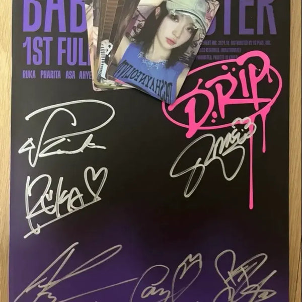 [BUNJANG] BabyMonster 1st Full Album Signed Album / 베이비몬스터 싸인앨범