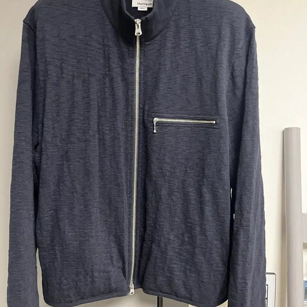 [BUNJANG] Hollison Baxter Slub Zip-Up Jacket Navy Size S / 홀리선 박스터 슬럽 집업 자켓 S