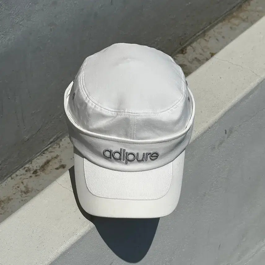 [BUNJANG] Adidas adipure White Golf Ball Cap Hat / [M-L] 아디다스 adipure 화이트 골프 볼캡 모자