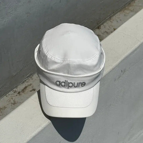 [BUNJANG] Adidas adipure White Golf Ball Cap Hat / [M-L] 아디다스 adipure 화이트 골프 볼캡 모자