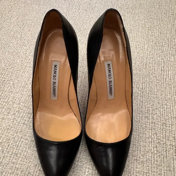 [BUNJANG] Manolo Blahnik 10cm High Heels / 마놀로블라닉 10cm 하이힐 판매