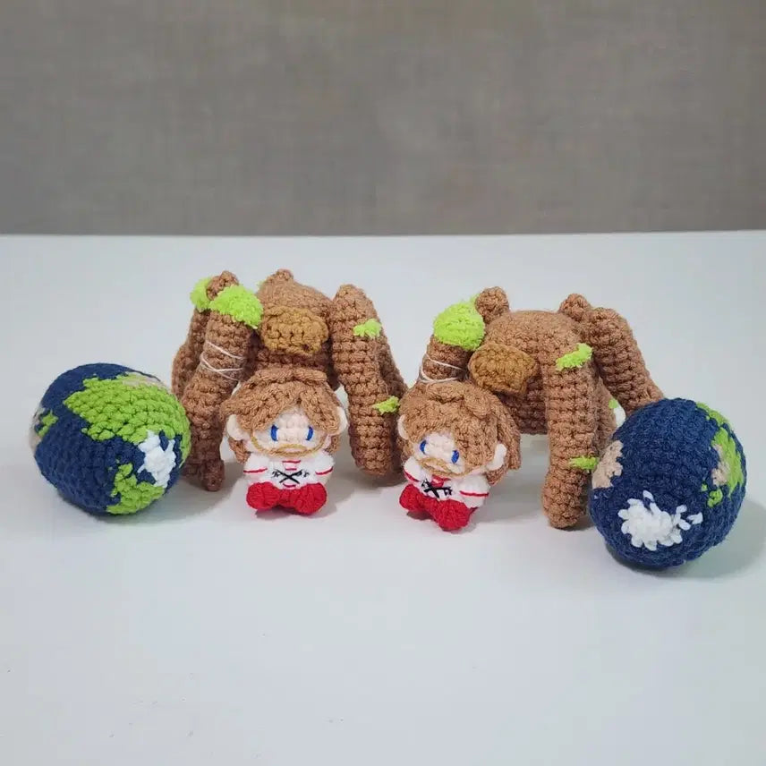 [BUNJANG] Project Hail Mary Rocky Knitted Beanbag Version / 프로젝트 헤일메리 로키 그레이스 뜨개 라바볼 콩주머니버전
