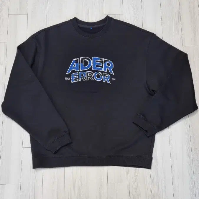[BUNJANG] Adererror Edca Sweatshirt Black XL / 아더에러 에드카 맨투맨 블랙 xl