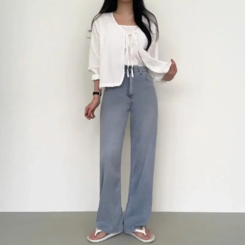 [BUNJANG] Joyjoy Summer Cooling Tencel Denim Jeans (Light Blue) / (이번주만) 조이조이 연청 쿨링 여름 썸머 텐셀 데님 청바지