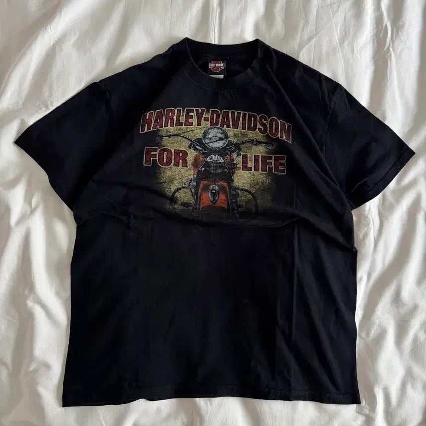 [BUNJANG] Vintage Harley-Davidson Live to Ride Reprint T-Shirt / [XL] 90s-00s 빈티지 할리데이비슨 live ride 티셔츠