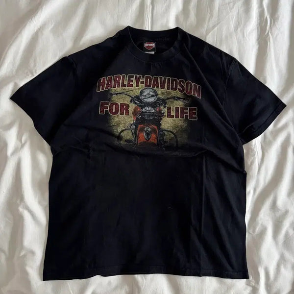 [BUNJANG] Vintage Harley-Davidson Live to Ride Reprint T-Shirt / [XL] 90s-00s 빈티지 할리데이비슨 live ride 티셔츠