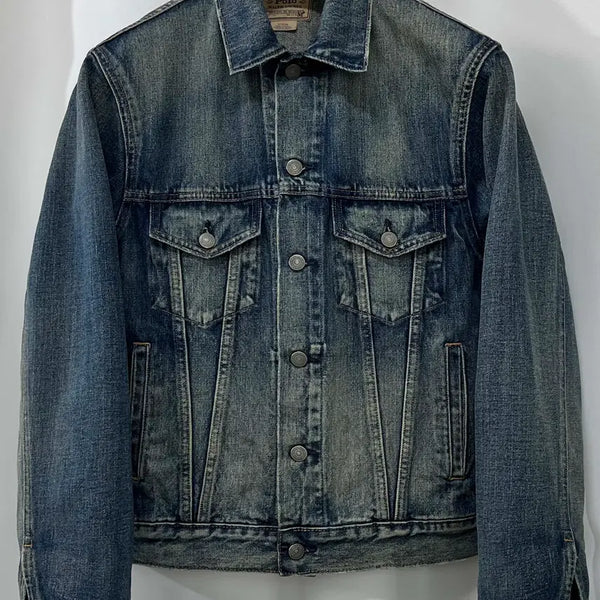 [BUNJANG] Polo Ralph Lauren Mexico Faded Denim Trucker Jacket / 폴로 랄프로렌 멕시코 페이디드 데님 트러커 자켓
