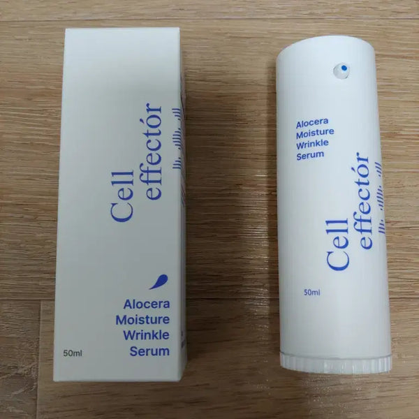 [BUNJANG] Cell Effecter Aloysera Moisture Wrinkle Serum 50mL for Dry Skin / 셀이펙터 알로세라 모이스처 링클 세럼 50mL 건보피부용 보습 물광 피부