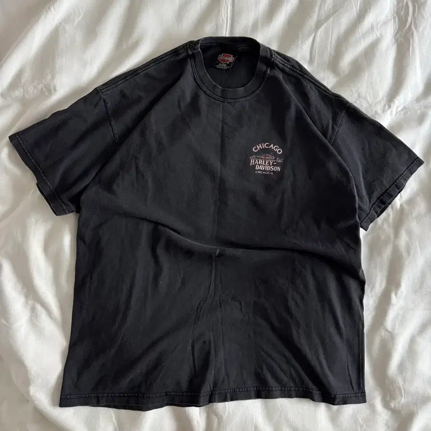 [BUNJANG] Harley-Davidson Chicago Graphic T-Shirt / [XL] 90s-00s 빈티지 할리데이비슨 시카고 티셔츠