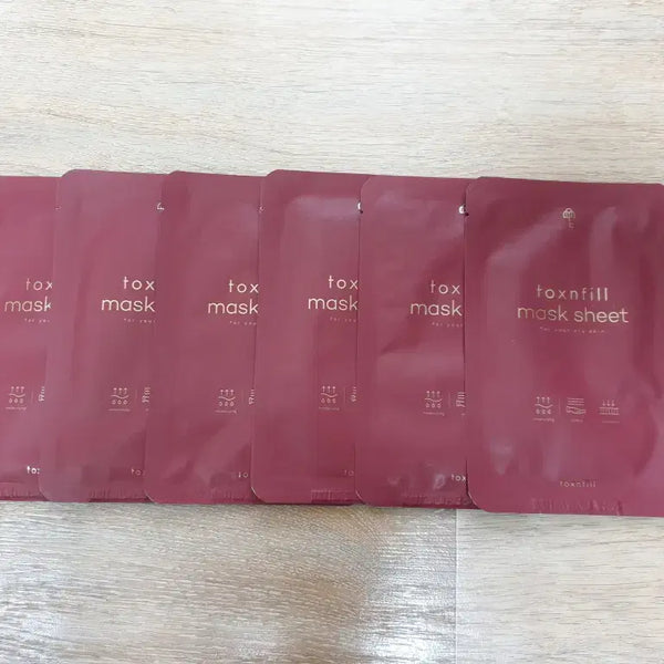 [BUNJANG] Toxnfill Daily Pack Mask Sheet (6 Sheets) - Sealed / 톡스앤필 촉촉이팩 데일리팩 마스크팩 마스크 시트 6매 달팽이 점액 미개봉