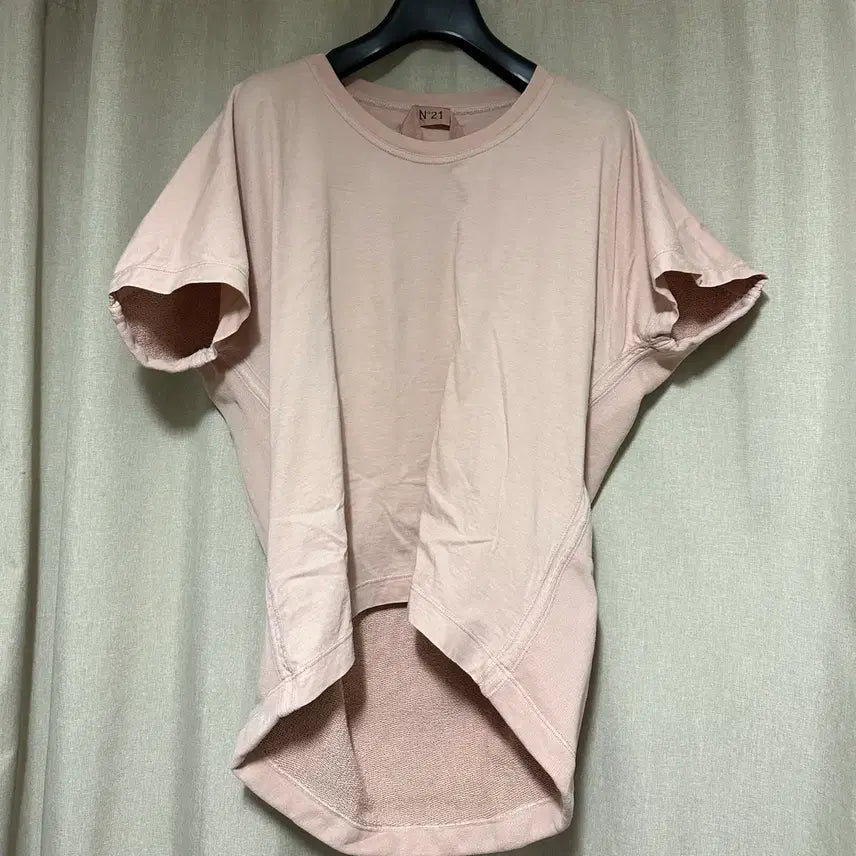 [BUNJANG] No. 21 Numero Ventuno Raglan Cotton T-shirt (IT38) / [거의 새것] N21 누메로벤투노 라글란 맨투맨 면 티셔츠 (IT38)