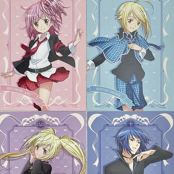 [BUNJANG] Cardcaptor Sakura Character Postcard Bundle Set (Amu, Rima, Utau, Ikuto) / [일괄] 캐릭캐릭체인지 캐캐체 엽서 아무 루이 세라 토마