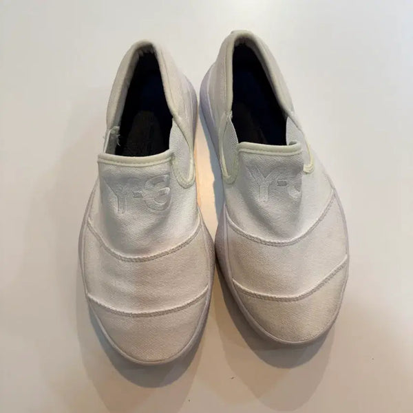 [BUNJANG] Y-3 White Slip-On Shoes Size 225 / Y-3 화이트 슬립온 225