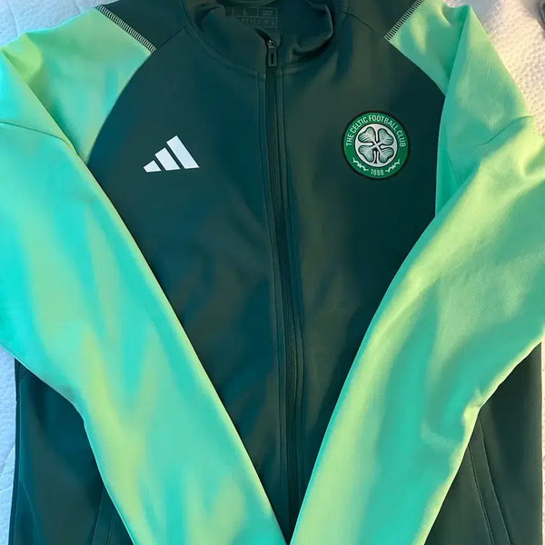 [BUNJANG] Adidas Celtic FC Zip-Up Track Jacket Green / 아디다스 셀틱 FC 집업 트랙 자켓 그린 트레이닝복