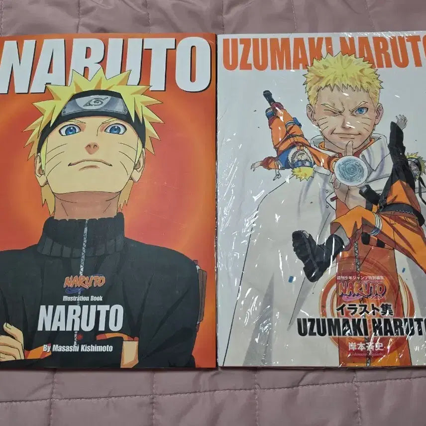 [BUNJANG] Naruto Illustration Book Vol. 2 & 3 / 나루토 일러스트집 2, 3권
