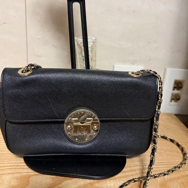 [BUNJANG] Metrociti Black Chain Bag (Mini) / 메트로시티 블랙 체인백(미니)