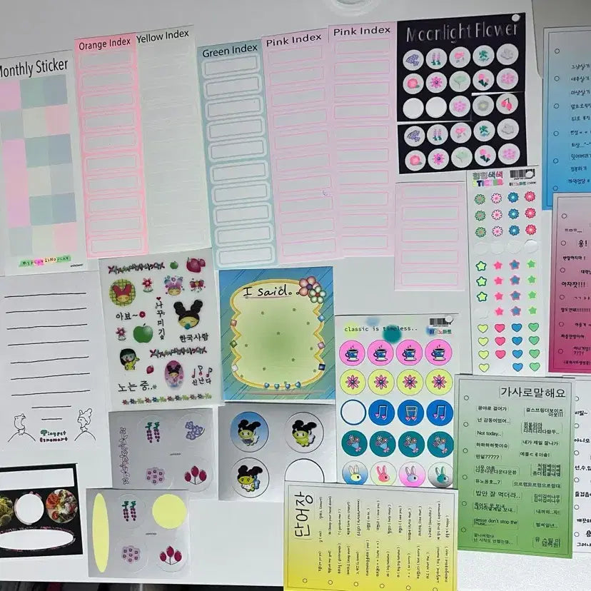 [BUNJANG] Izno Mart Stickers Bundle Set / 27장 이즈노마트 스티커