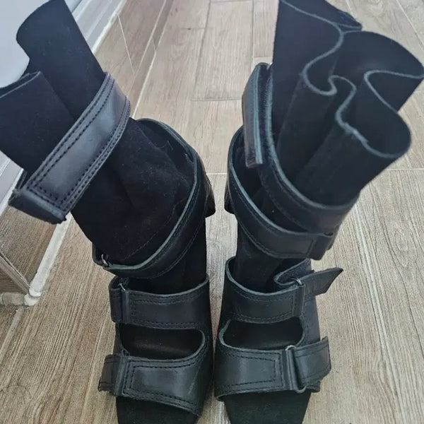 [BUNJANG] Acne Studios Velcro Strap Boots / 아크네 스튜디오(Acne Studios) 벨크로 스트랩 부츠