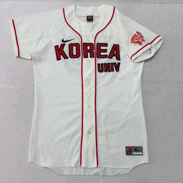 [BUNJANG] Nike Korea University Baseball Jersey / 나이키 고려대학교 야구 유니폼