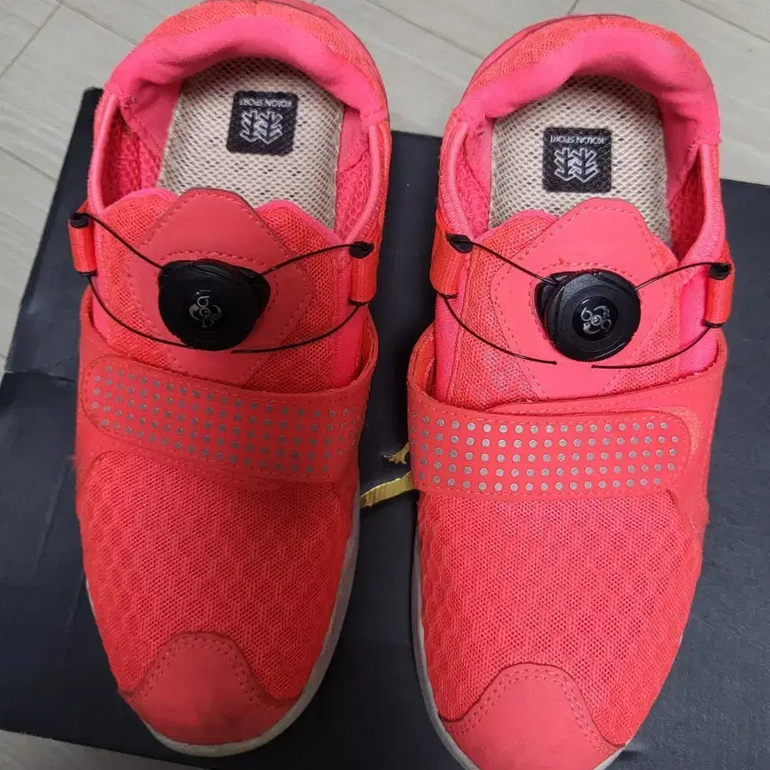 [BUNJANG] KOLON SPORT Dial Sneakers Pink / 코오롱스포츠 다이얼 운동화 240mm 핑크 상태좋음