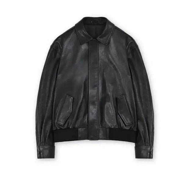 [BUNJANG] Brownsyard A2 Leather Blouson / [5] 브라운야드 A2 레더 블루종
