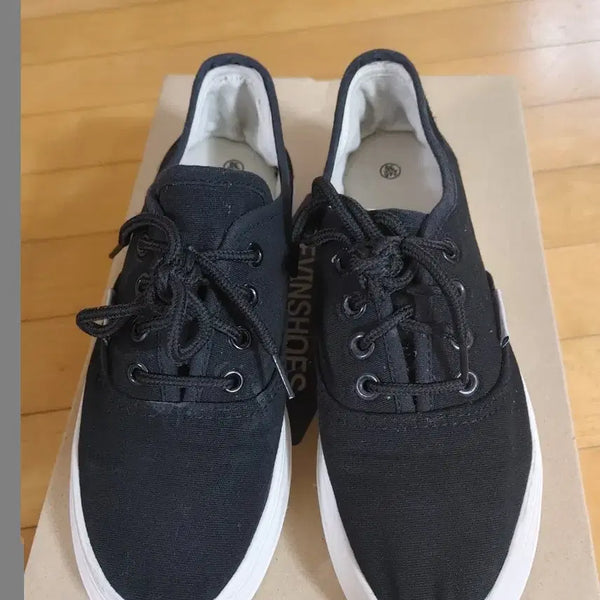 [BUNJANG] Vogue Black Sneakers 245 / VOGUE 블랙 스니커즈 운동화 245