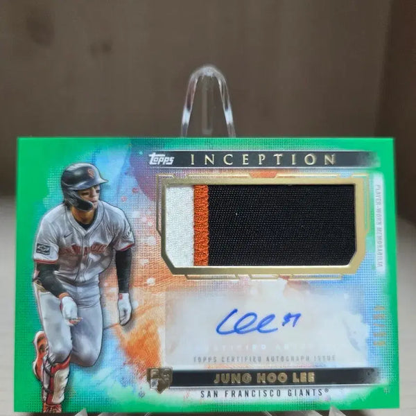 [BUNJANG] 2024 Topps Inception Jung Hoo Lee RC Patch Auto 99-Limit Card / 2024 이정후 탑스 인셉션 RC 패치오토 99한정