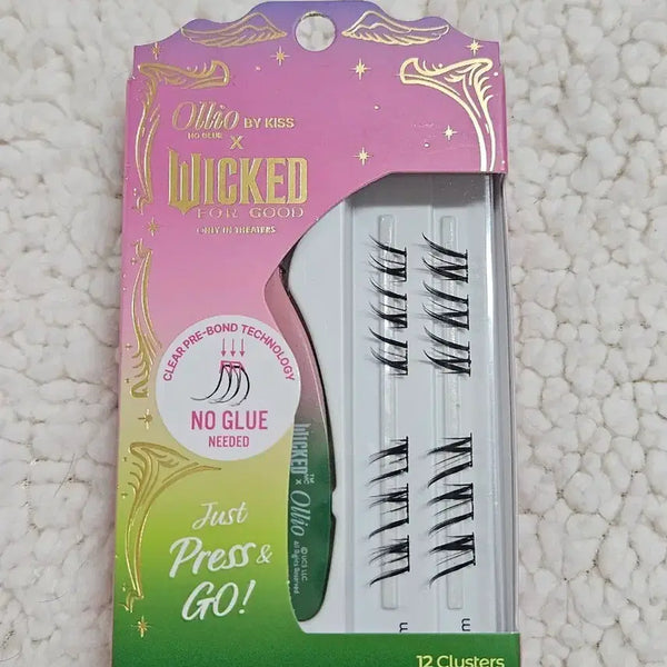 [BUNJANG] Olio x Wicked No-Glue Flirty Eyelashes Cluster Kit / [새상품] 올리오x위키드 노글루 속눈썹 플러팅