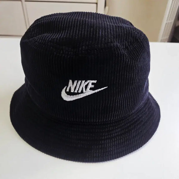 [BUNJANG] Nike Corduroy Bucket Hat (M/L, Black) / 나이키 코듀로이 버킷햇 M/L 블랙