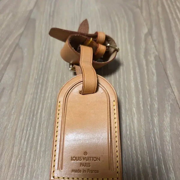 [BUNJANG] Louis Vuitton Genuine Leather Luggage Tag & Holder / 정품 루이비통 네임택&홀더(1)