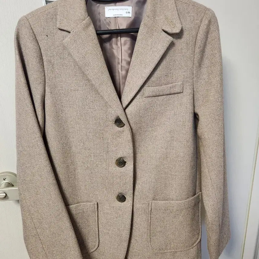 [BUNJANG] Beige Jacket / 미착용) 베이지 자켓