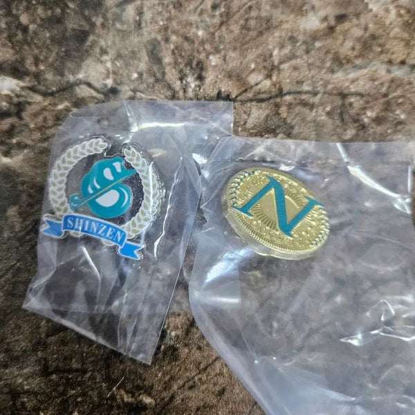 [BUNJANG] Haikyuu School Logo Vol. 2 Badges Bundle Set / 하이큐 학교 로고 2탄 뱃지 두개 일괄