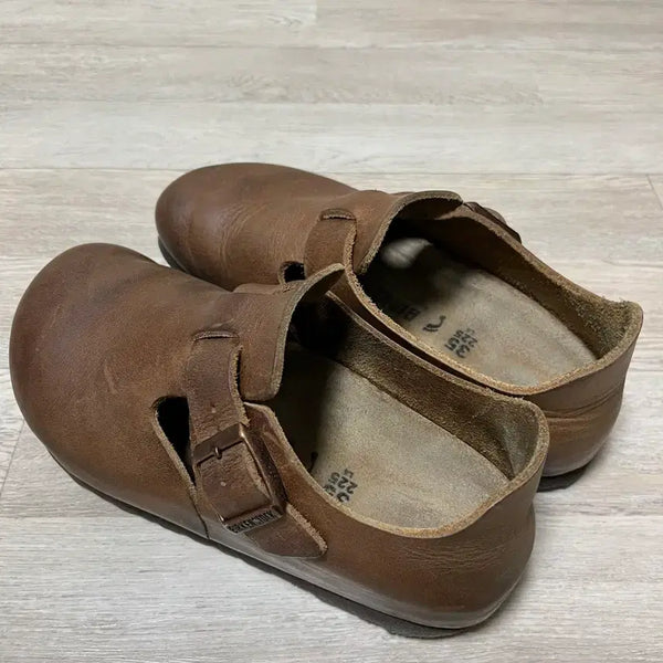 [BUNJANG] Birkenstock London Leather EU35 Shoes / 버켄스탁 런던 레더 225, EU35 사이즈