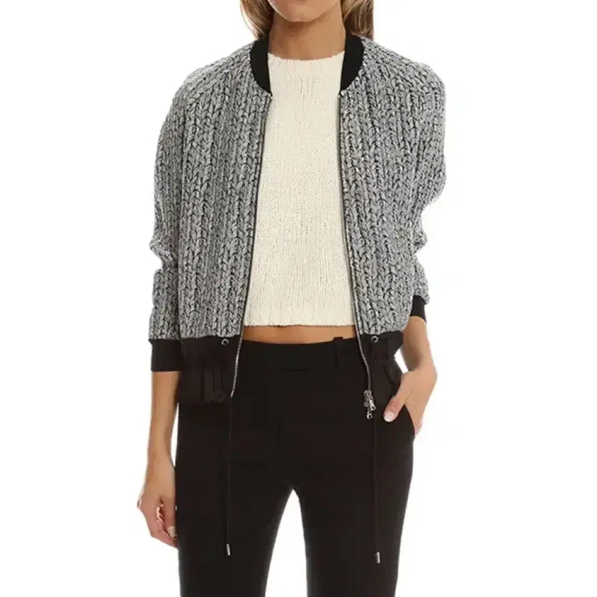 [BUNJANG] 3.1 Phillip Lim Ruffled Embossed Jacket Size 0 / 3.1필립림 프릴엠보 자켓 사이즈0