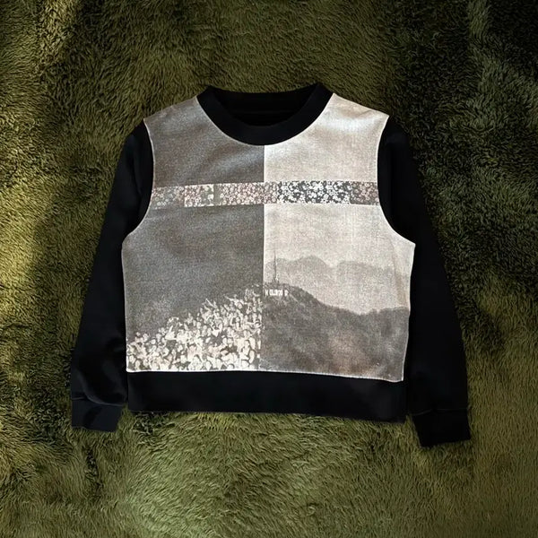 [BUNJANG] MM6 Maison Margiela Hollywood Printing Sweatshirt / [S] MM6 메종 마르지엘라 할리우드 프린팅 스웻셔츠