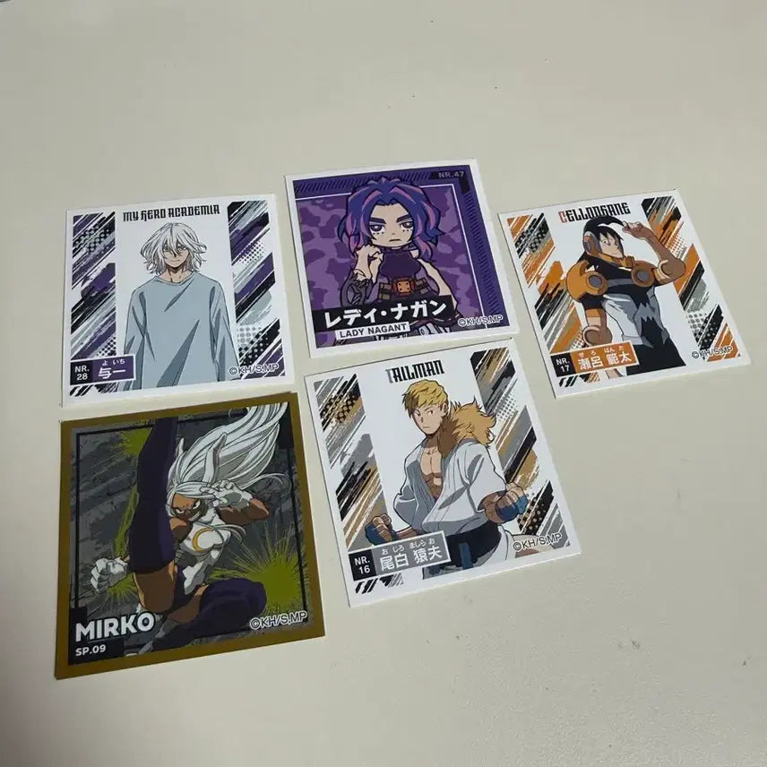 [BUNJANG] My Hero Academia Seal Sticker Bundle / 히로아카 씰 스티커 일괄 나히아