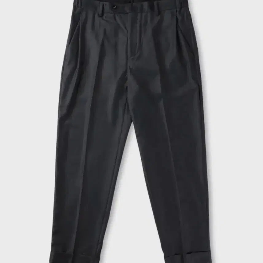 [BUNJANG] Pannicale Dark Grey Wool Tapered Fit Slacks (Size 48) / 빠니깔레 다크 그레이 울 슬랙스 48