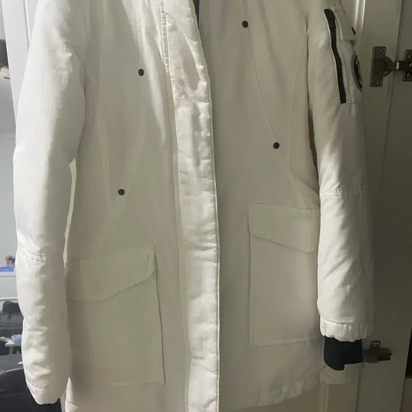 [BUNJANG] Egoist White Padded Jumper Size 44 / 에고이스트 화이트 패딩 점퍼 44