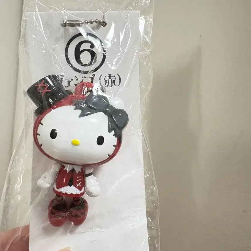 [BUNJANG] Sanrio Hello Kitty Vintage Figure Keychain / 산리오 키티 고전 피규어 키링