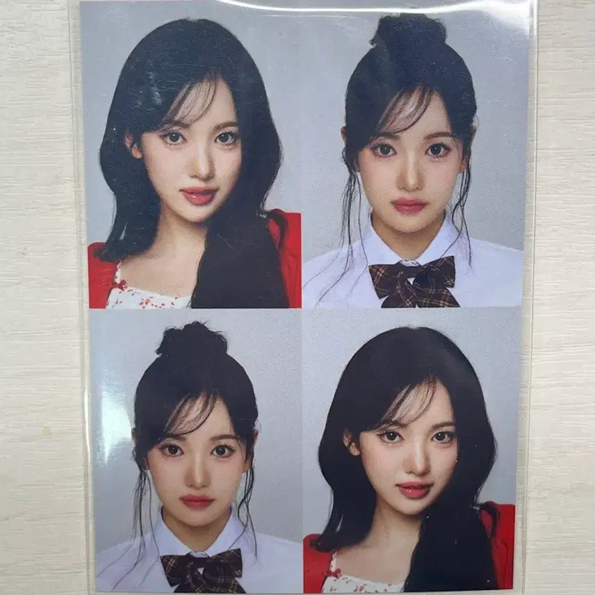 [BUNJANG] TERECA Kiki Sui 2026 4-Cut Proof Photo Set / (판매중) 2026 테레카 키키 수이 증명 사진 판매