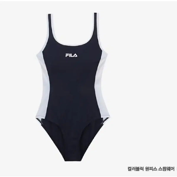 [BUNJANG] Fila One-Piece Swimsuit / 휠라 원피스 수영복