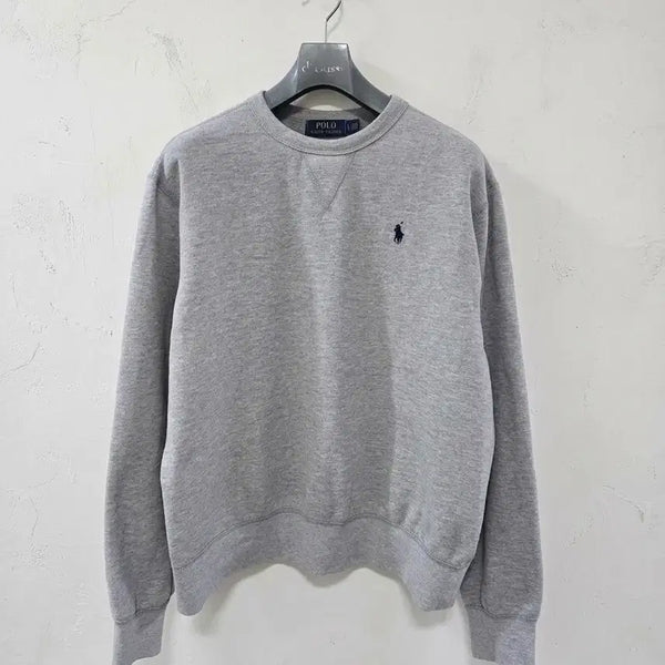 [BUNJANG] Polo Ralph Lauren Gray Sweatshirt / 폴로 랄프로렌 맨투맨 그레이 L