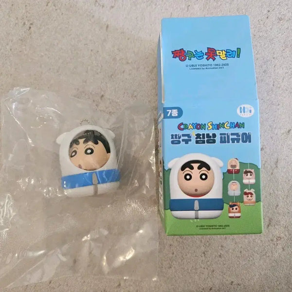 [BUNJANG] Crayon Shin-chan Sleeping Bag Keychain Figure / 짱구침낭피규어 짱구키링